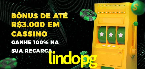 lindopg melhor bônus de depósito